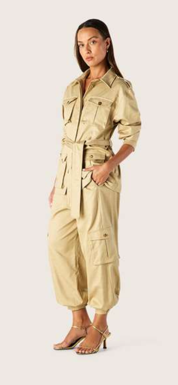 Rita Jumpsuit - Classic Beige