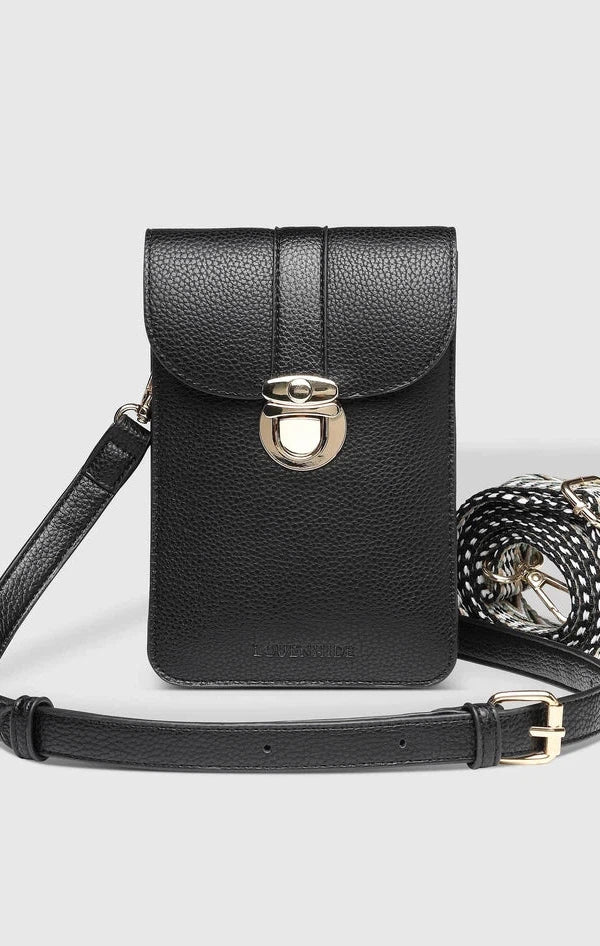 Fontaine Phone Crossbody Bag - Black