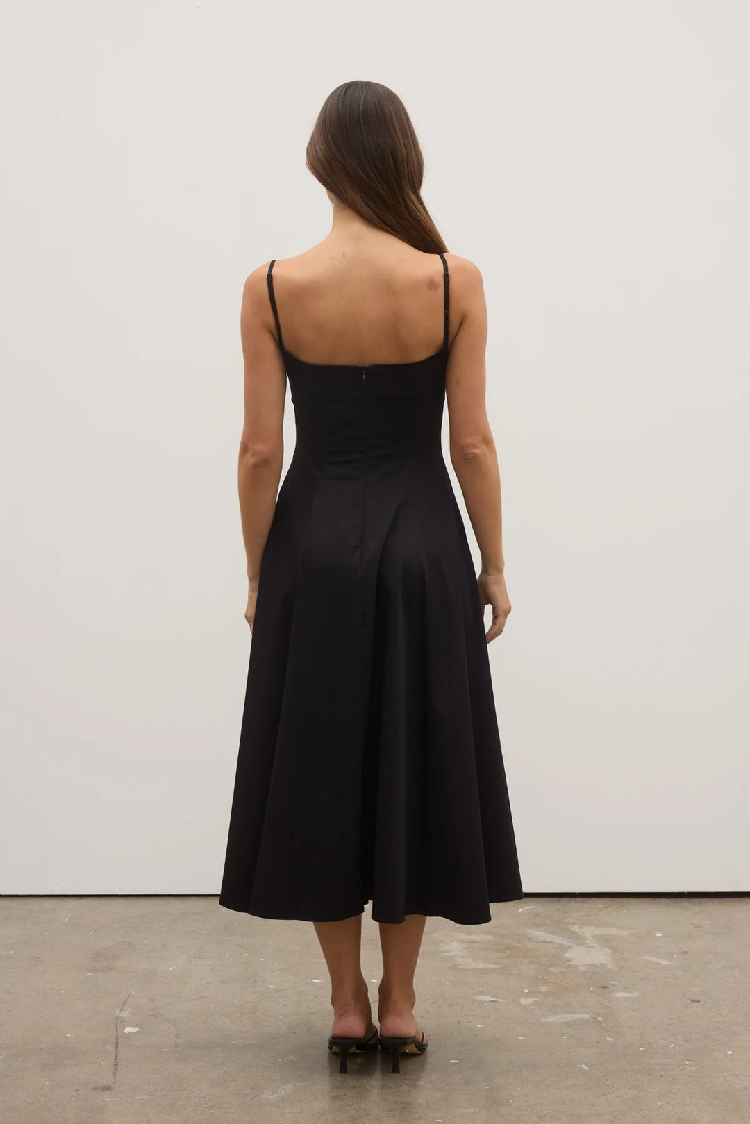 Odessa Midi Dress - Black