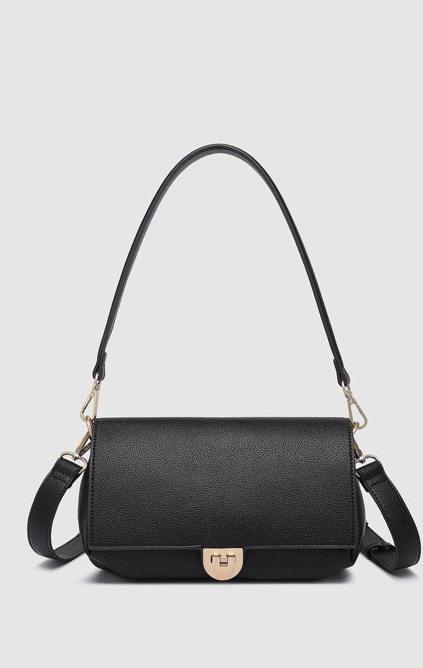 Winona Shoulder Bag - Black