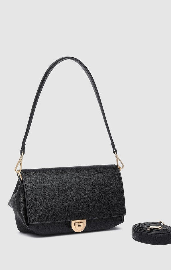 Winona Shoulder Bag - Black