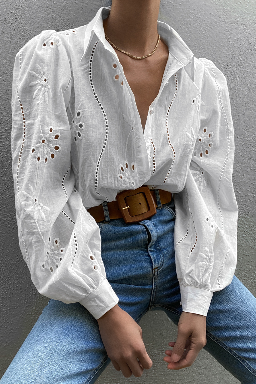Knowles Blouse - White