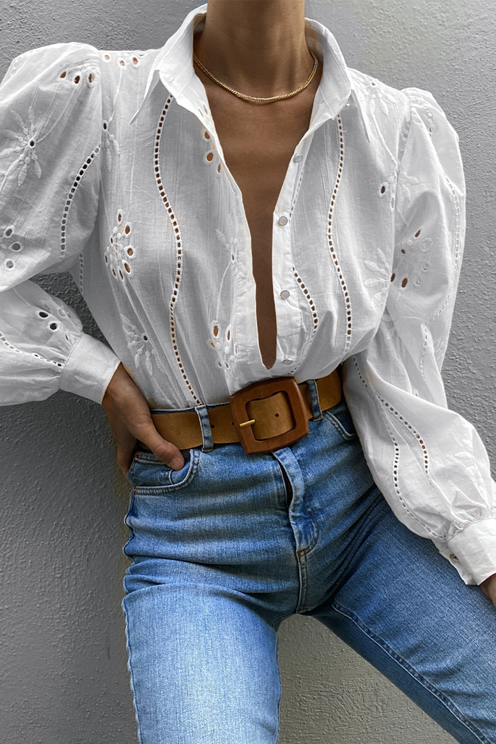 Knowles Blouse - White