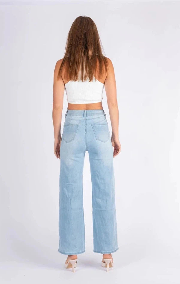 Wakee Seam Front Jeans