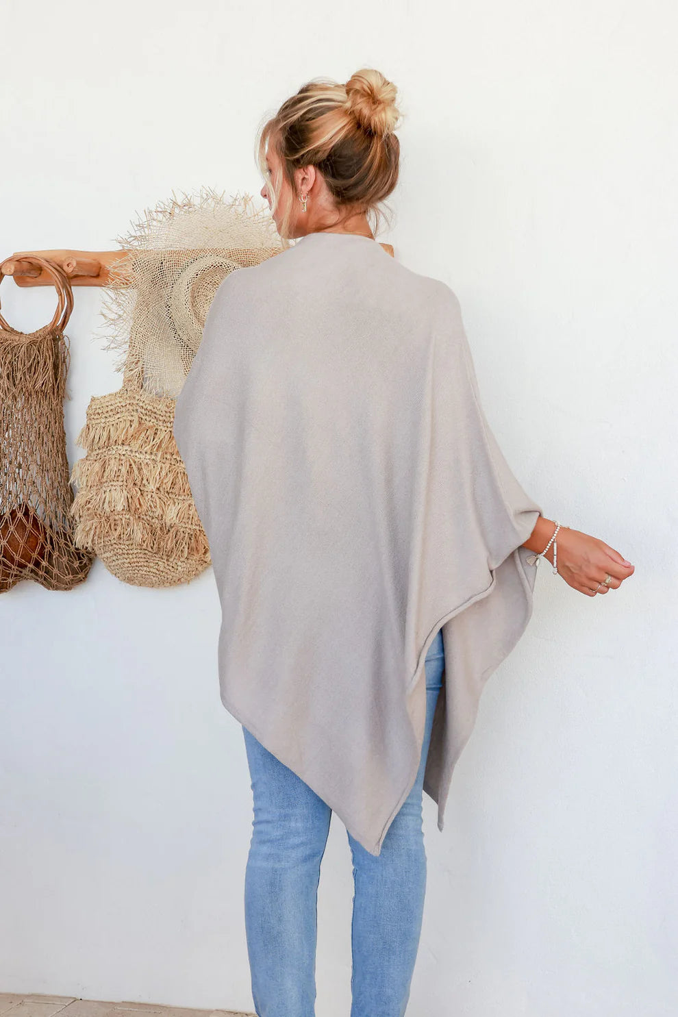 Poncho Grey Marle