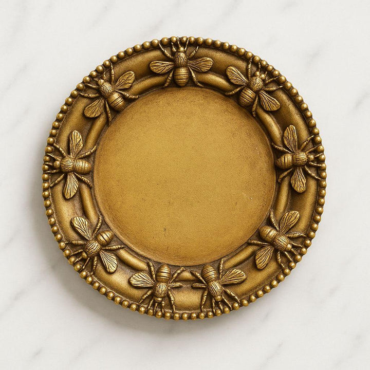 Gold Bee Trinket Tray