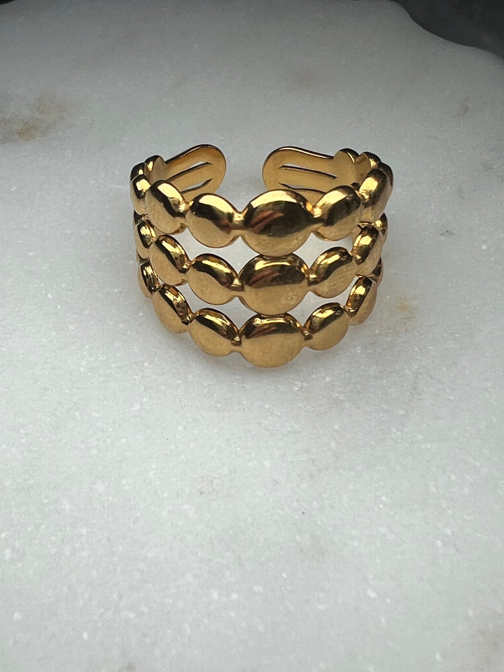 Gold Dot Ring - Small