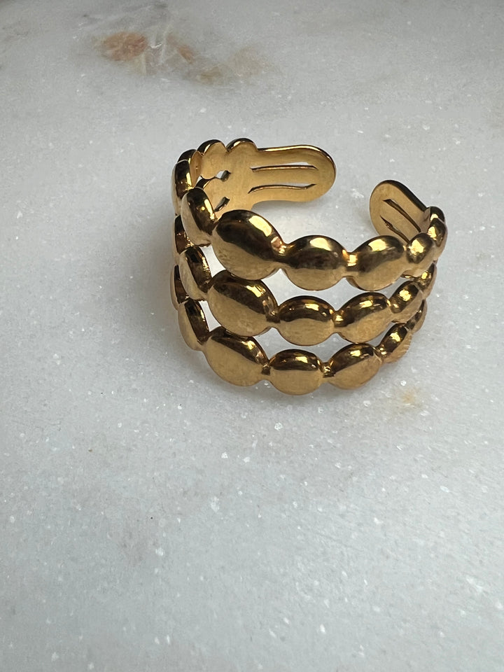 Gold Dot Ring - Small