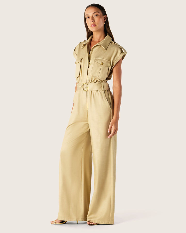 Rita Jumpsuit - Classic Beige