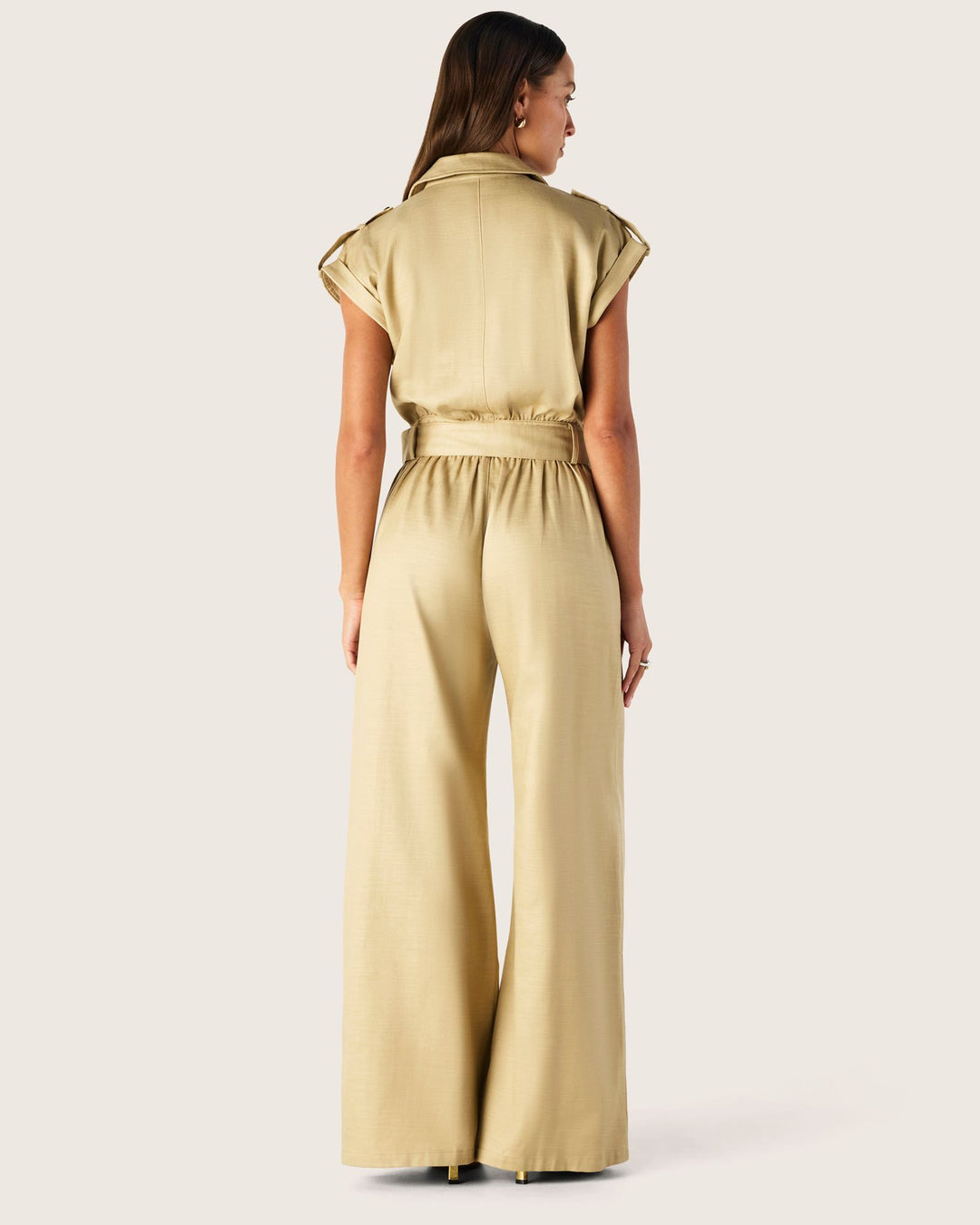 Rita Jumpsuit - Classic Beige