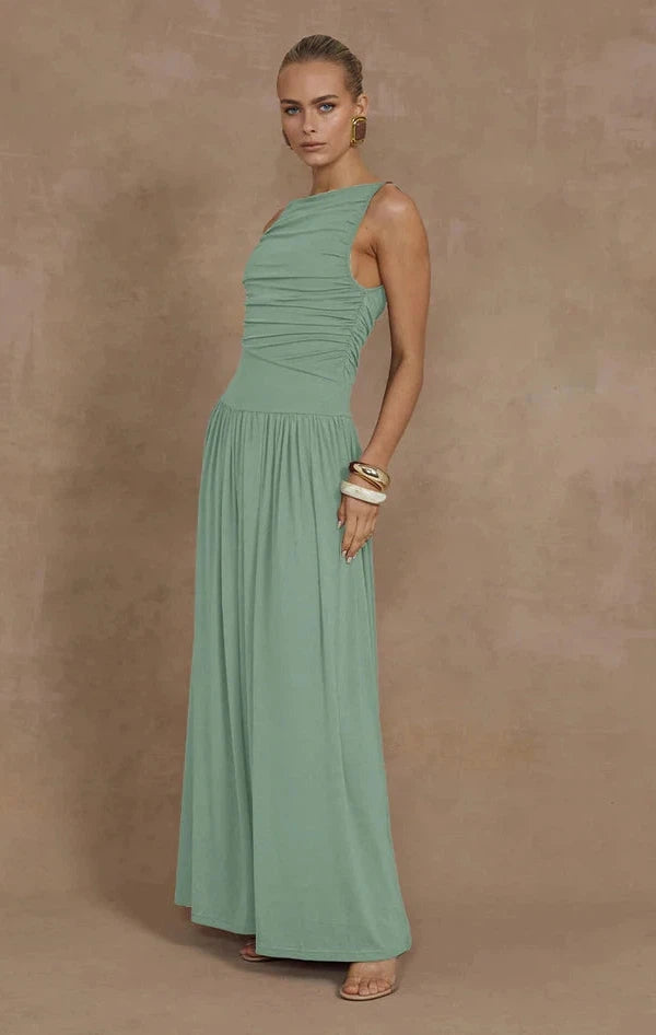 NALLA MAXI DRESS - SAGE