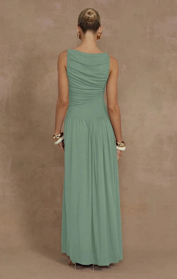 NALLA MAXI DRESS - SAGE