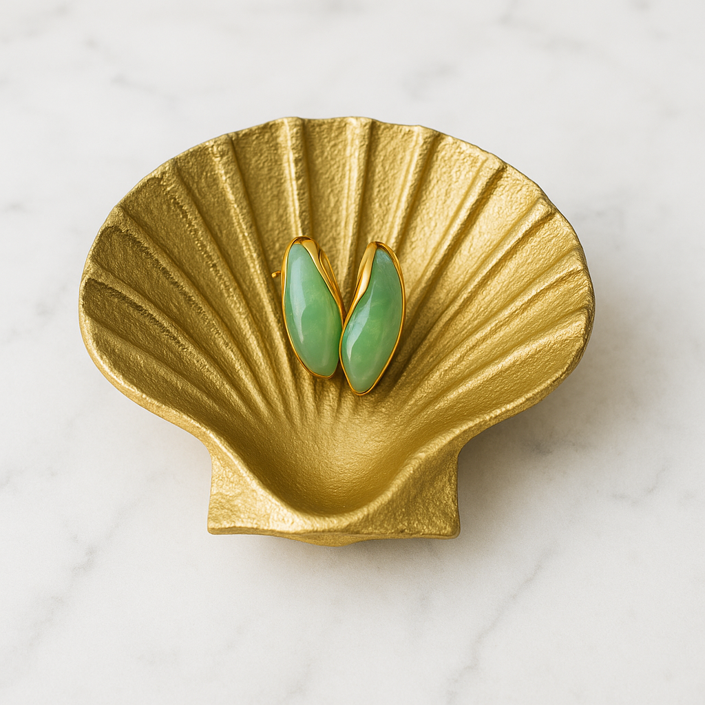 Gold Shell Trinket/Soap Tray