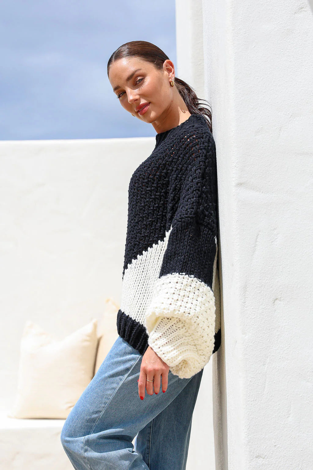 GETAWAY JUMPER - OREO