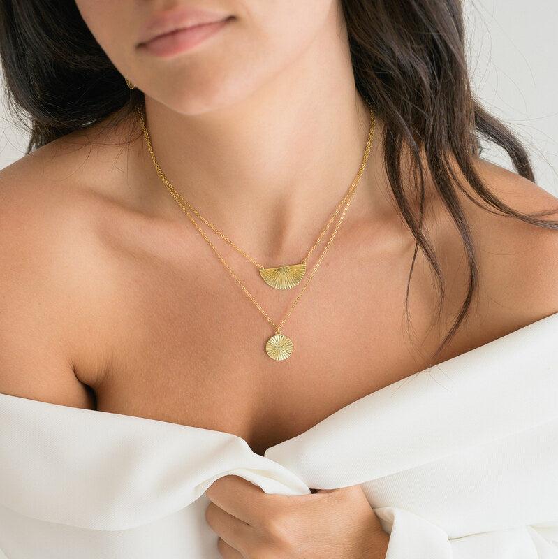 Indigo Necklace - Gold