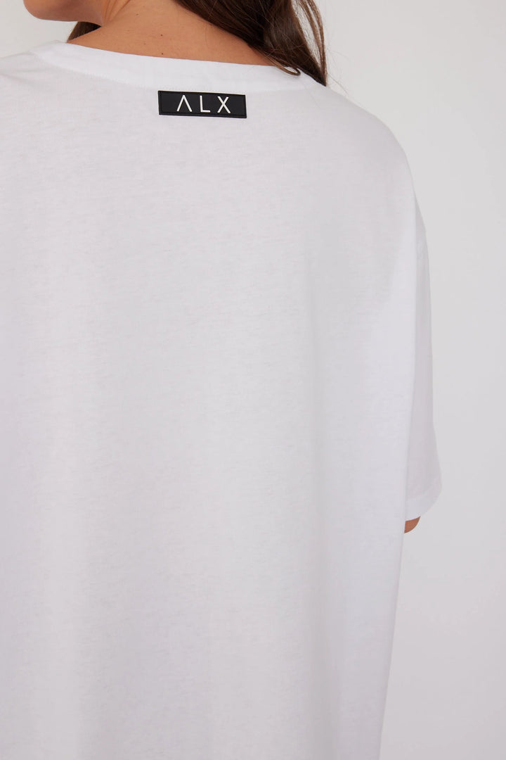 NIX V-Neck T-Shirt White
