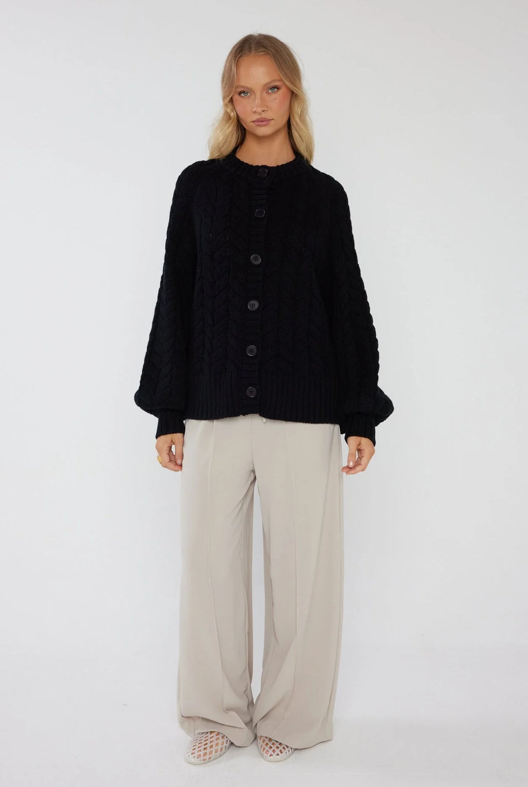 HAVEN Cardigan Black