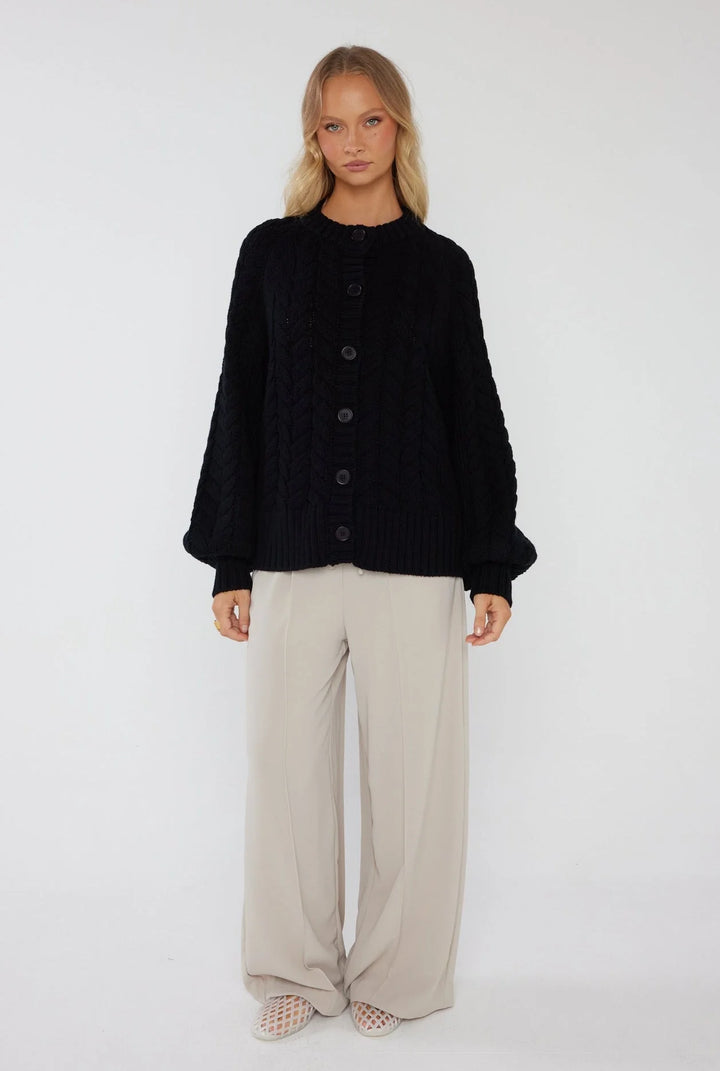 HAVEN Cardigan Black