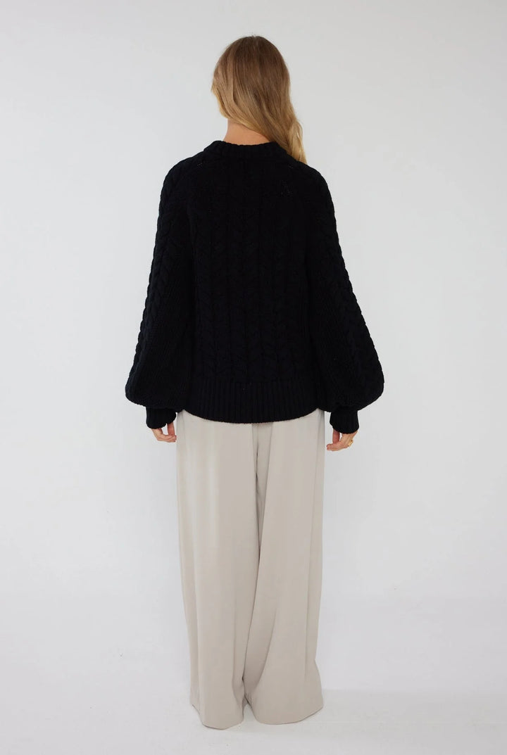 HAVEN Cardigan Black