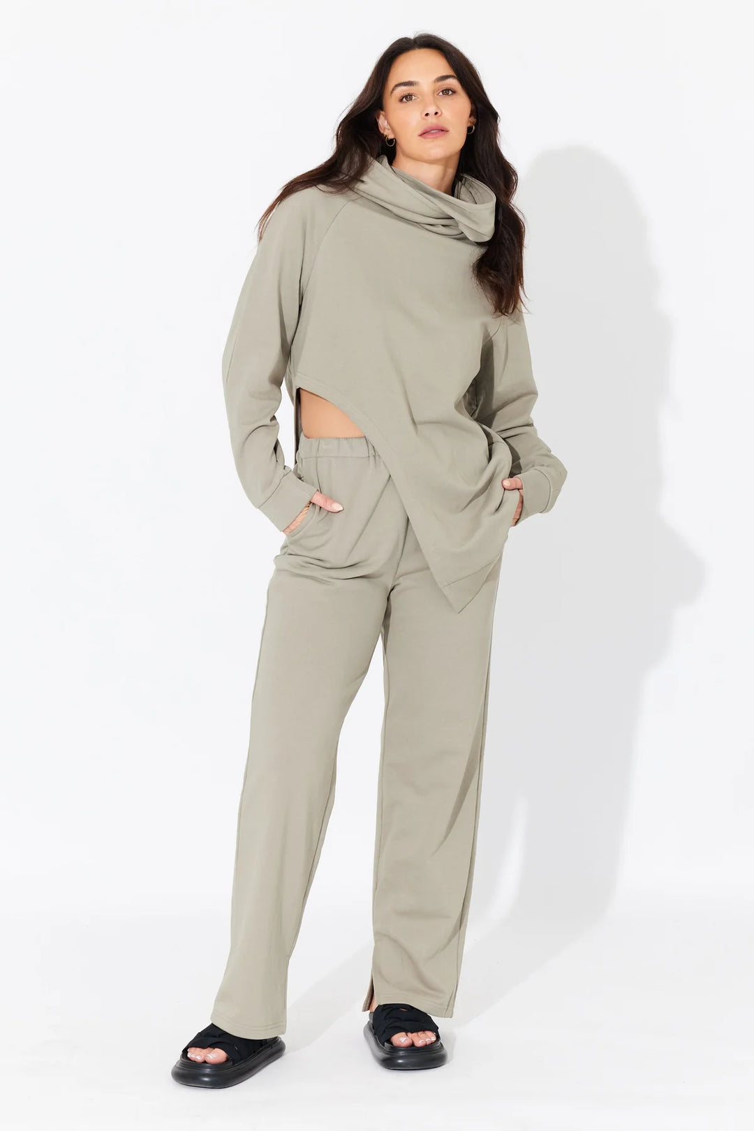 KARLI SPLIT SIDE TRACKY - SAGE