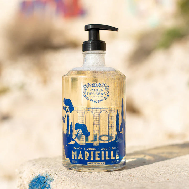 Panier des Sens Olive Marseille Liquid Soap - Ltd Edition Blue
