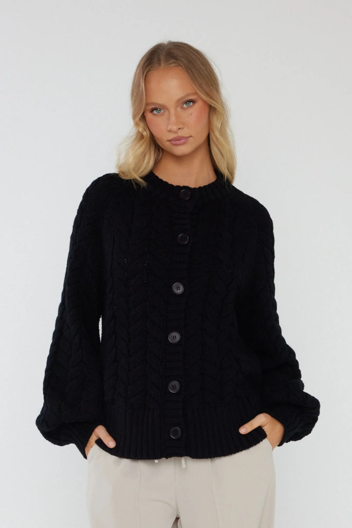 HAVEN Cardigan Black