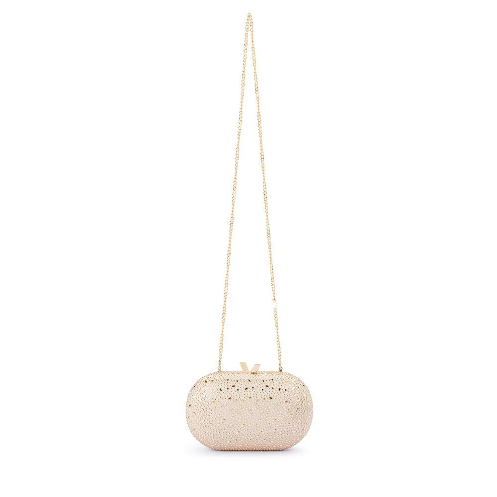 FAYE Oval clutch