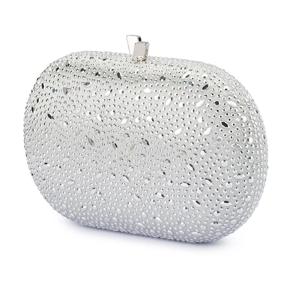 FAYE Oval clutch