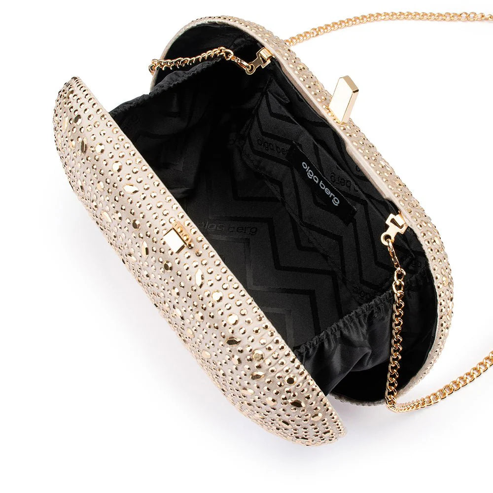 FAYE Oval clutch