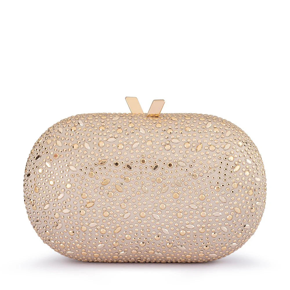 FAYE Oval clutch