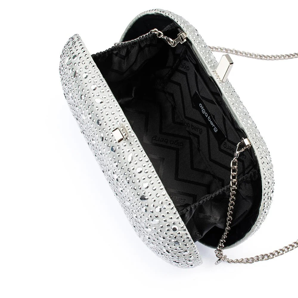 FAYE Oval clutch