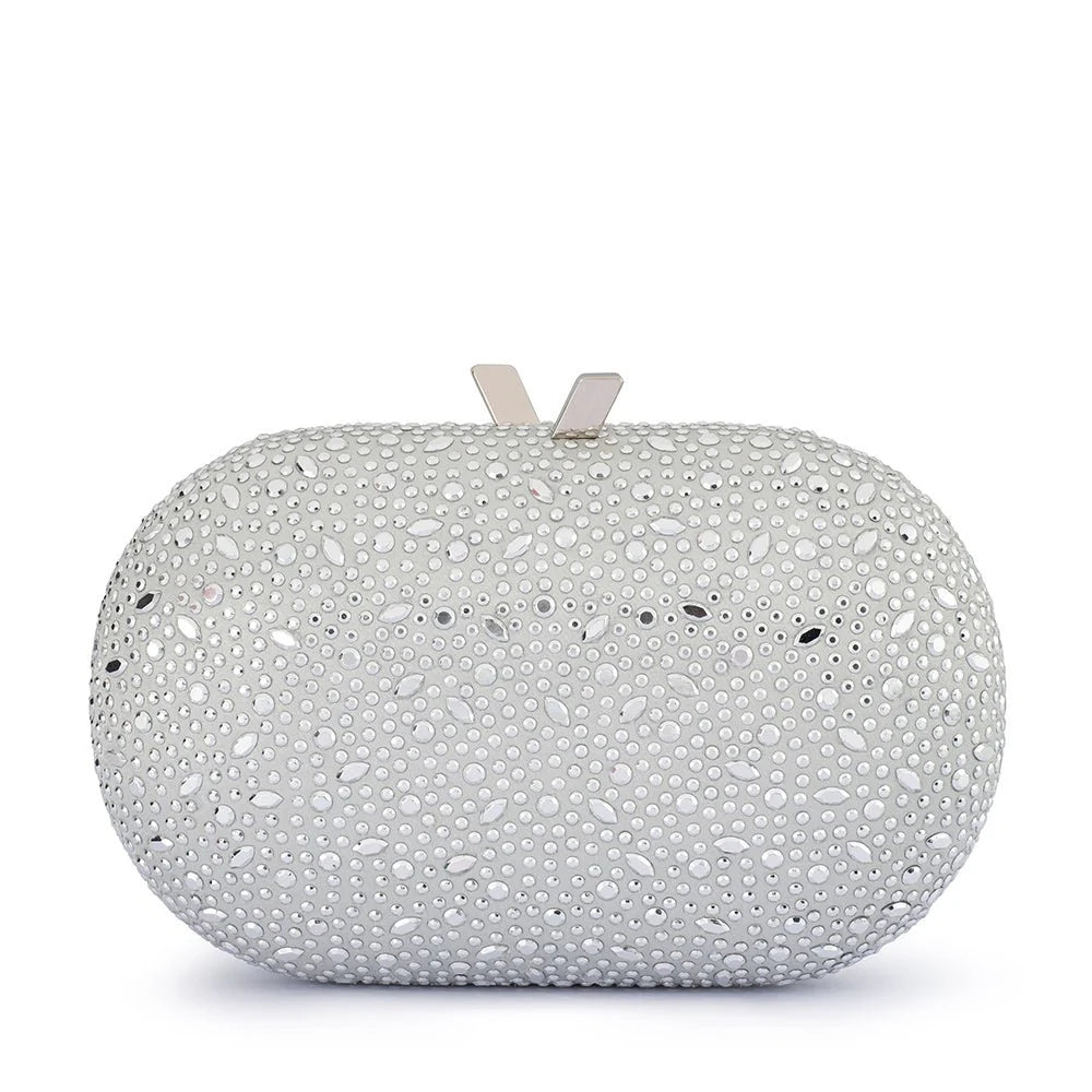 FAYE Oval clutch