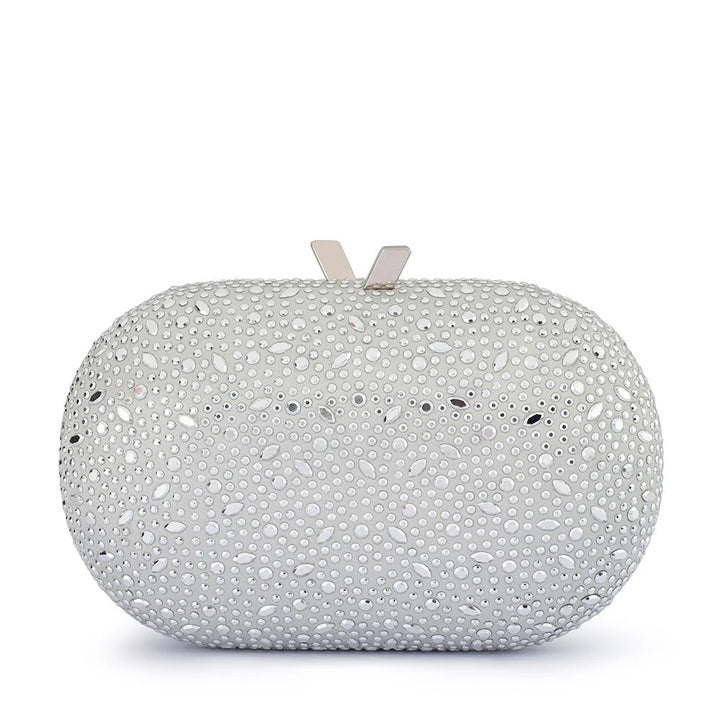 FAYE Oval clutch