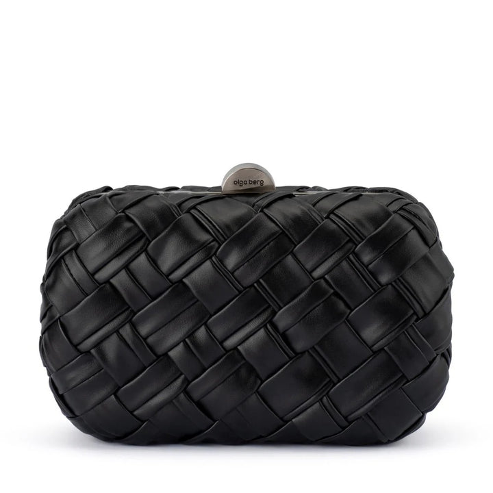 Haven Woven Clutch Black