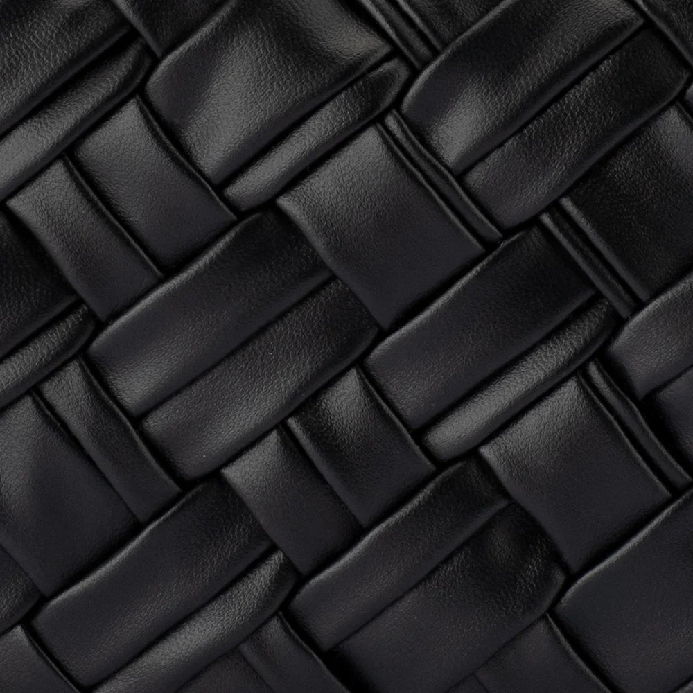 Haven Woven Clutch Black