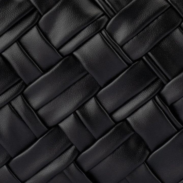 Haven Woven Clutch Black