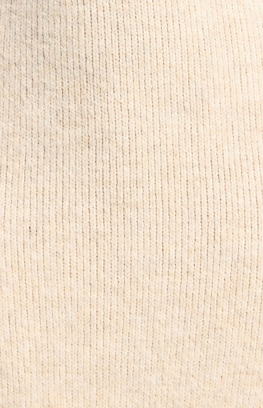 Fluffy Knit Skirt- Oat Marle