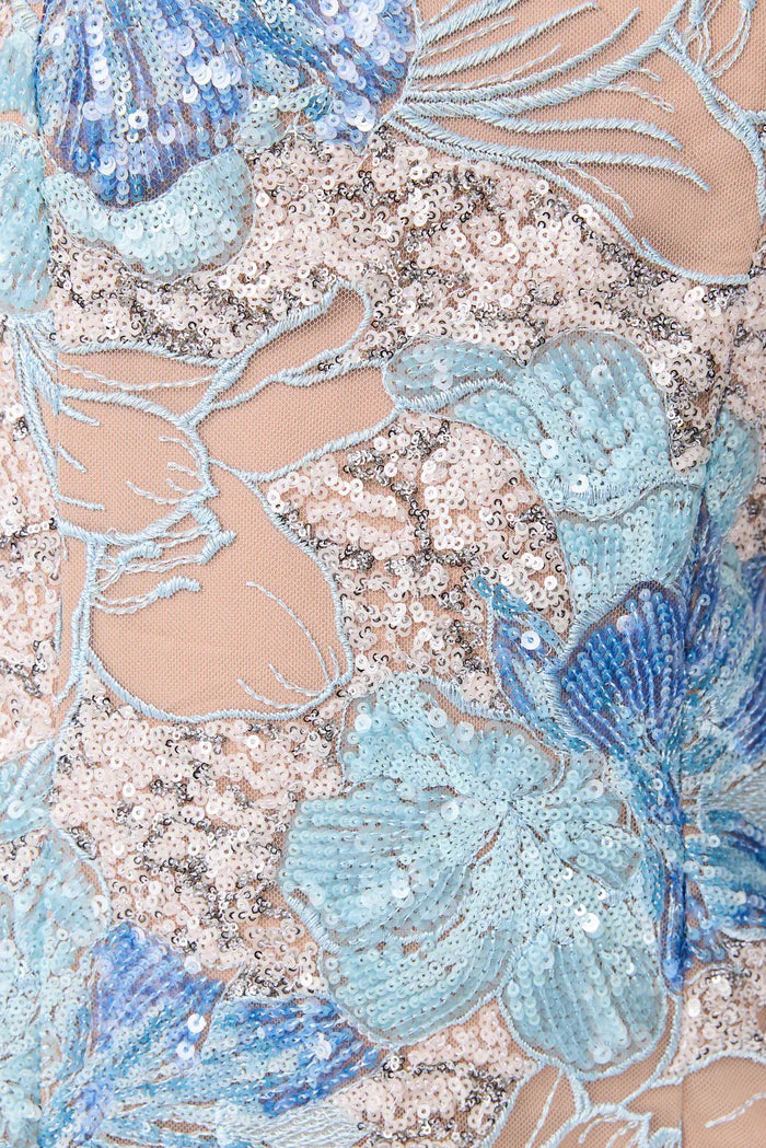 Leonie Mini Dress - Blue