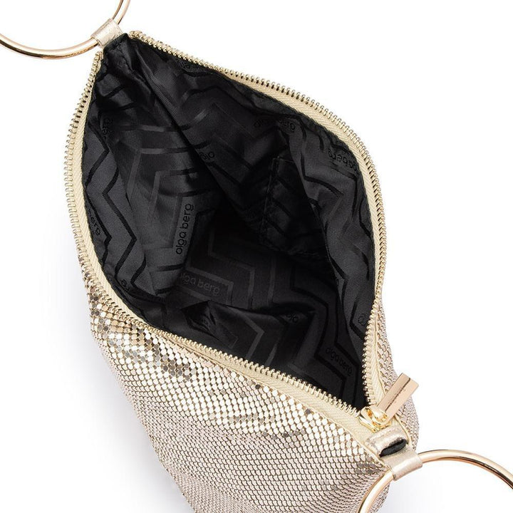 SHAR Mesh Convertible Bag - Gold