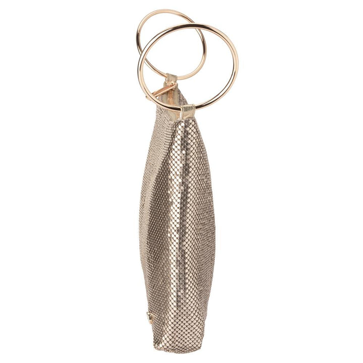 SHAR Mesh Convertible Bag - Gold