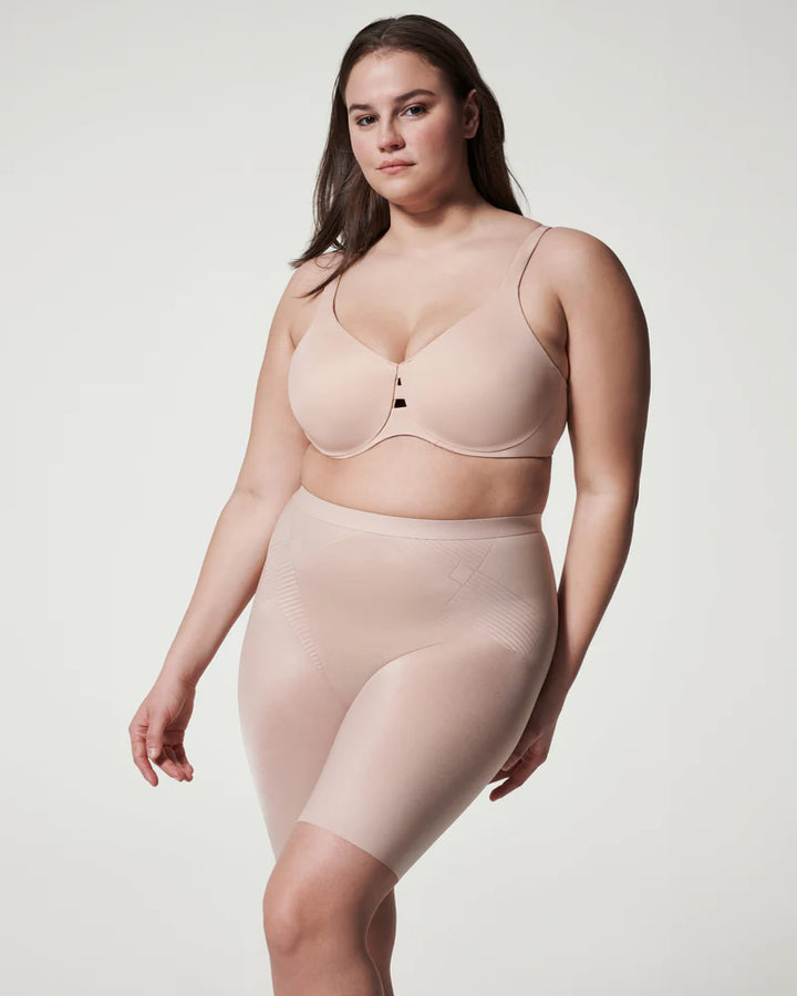Spanx Invisible Mid-Thigh Short - Champagne Beige