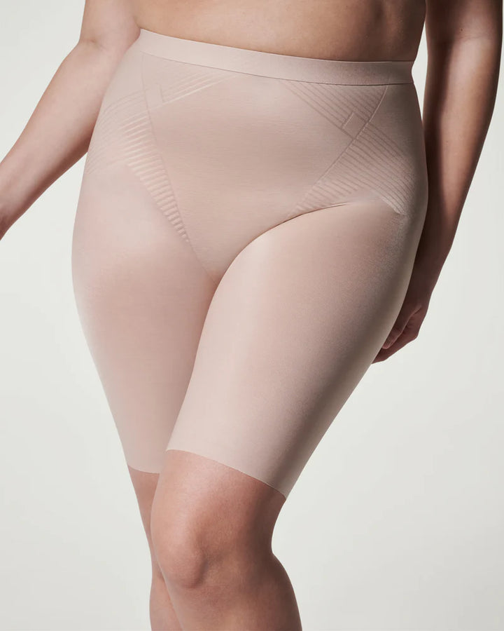 Spanx Invisible Mid-Thigh Short - Champagne Beige