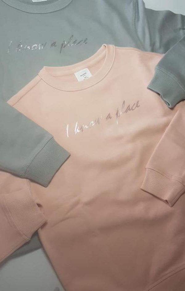I Know A Place Jumper Pink