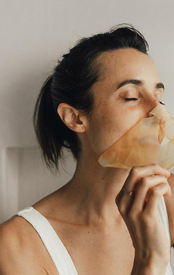 Gold & Lime Caviar Coconut Membrane Sheet Mask