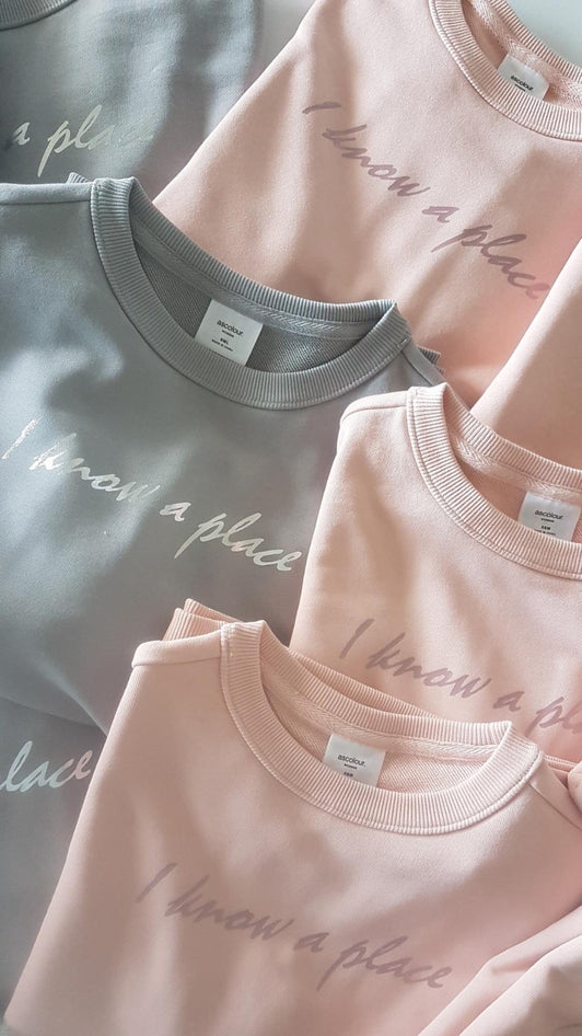 I Know A Place Jumper Pink